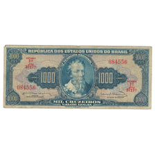 Billet, Brésil, 1000 Cruzeiros, Undated (1963), KM:173c, TB+