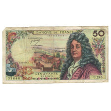 Frankreich, 50 Francs, Racine, 1974, U.245, S, Fayette:64.27, KM:148d