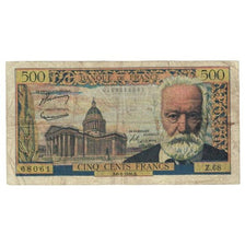Francja, 500 Francs, Victor Hugo, 1955, Z.68, VF(20-25), Fayette:35.4, KM:133a