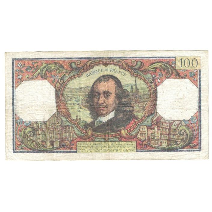 Frankreich, 100 Francs, Corneille, 1976, Q.990, SS, Fayette:65.54, KM:149f