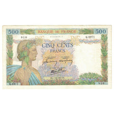 Frankreich, 500 Francs, La Paix, 1942, Q.6971, SS, Fayette:32.41, KM:95b