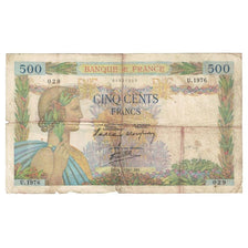 Francja, 500 Francs, La Paix, 1941, U.1976, VG(8-10), Fayette:32.13, KM:95a