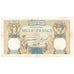 France, 1000 Francs, Cérès et Mercure, 1937, B.2985, EF(40-45), Fayette:38.1