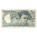 France, 50 Francs, Quentin de La Tour, 1991, V.65, TB, Fayette:67.17, KM:152e