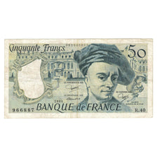 France, 50 Francs, Quentin de La Tour, 1984, R.40, TTB, Fayette:67.10, KM:152b