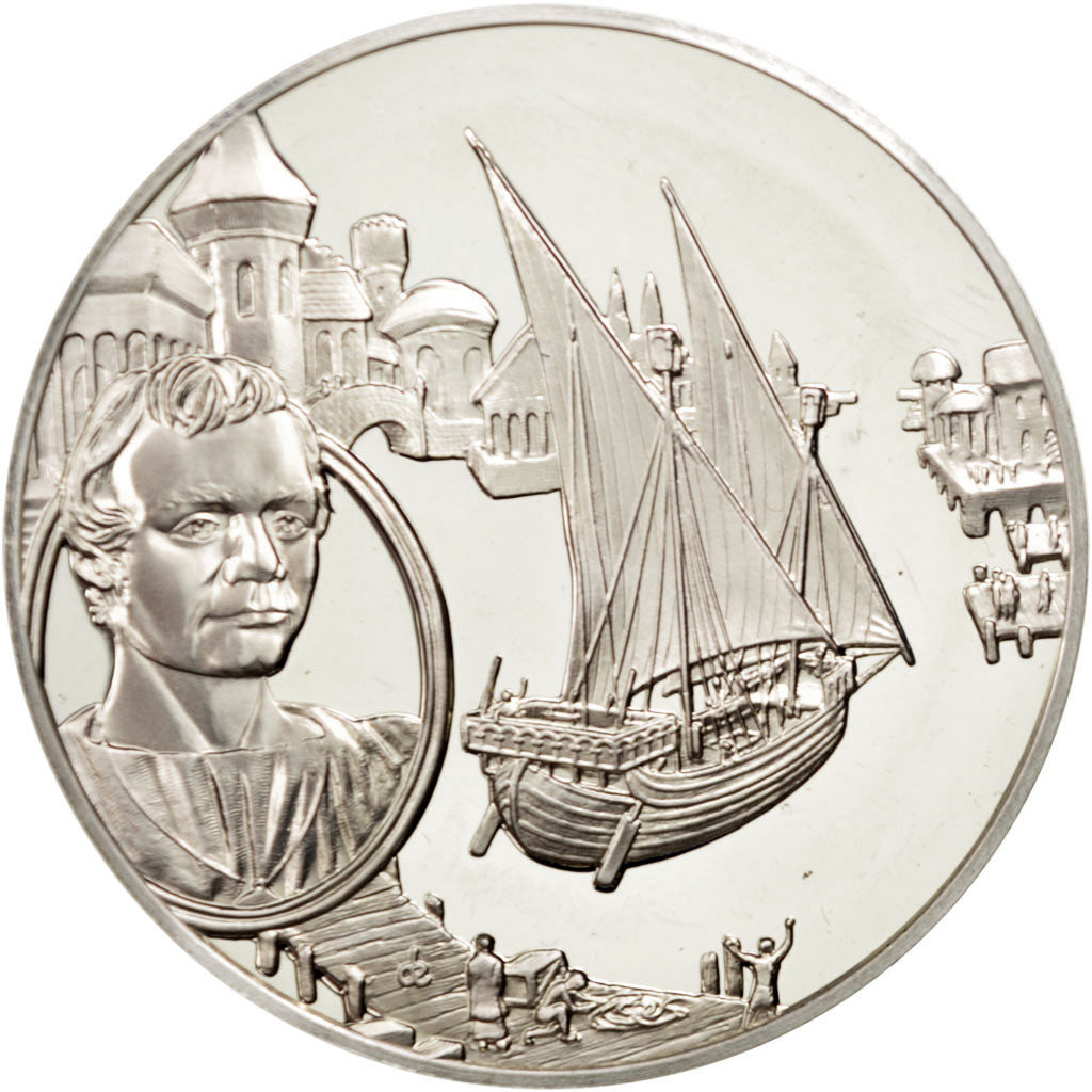 Les Grands Explorateurs, Médaille, Marco Polo