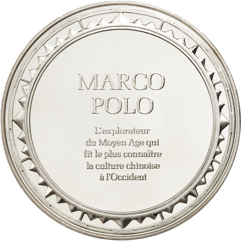 Les Grands Explorateurs, Médaille, Marco Polo