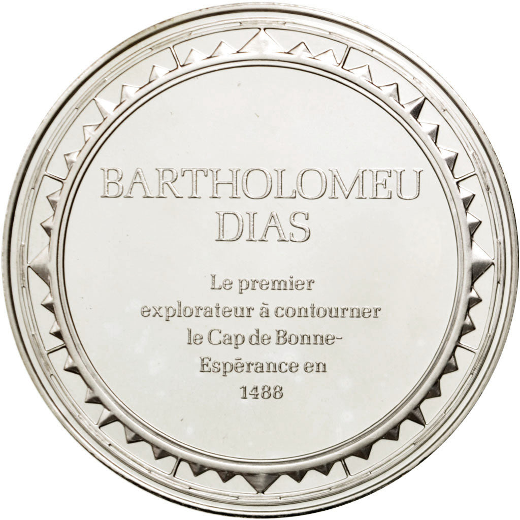 FRANCE, Geography, French Fifth Republic, Medal, MS(60-62), Silver, 38, 20.50