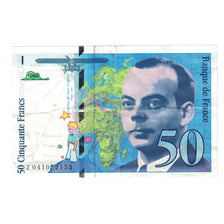 Francia, 50 Francs, St Exupéry, 1997, Z 041052153, BB+, Fayette:73.4, KM:157b