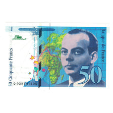 França, 50 Francs, St Exupéry, 1996, Q 029401205, UNC(65-70), Fayette:73.2