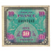Francia, 10 Francs, Flag/France, 1944, 64687441, MB+, Fayette:VF18.1, KM:116a