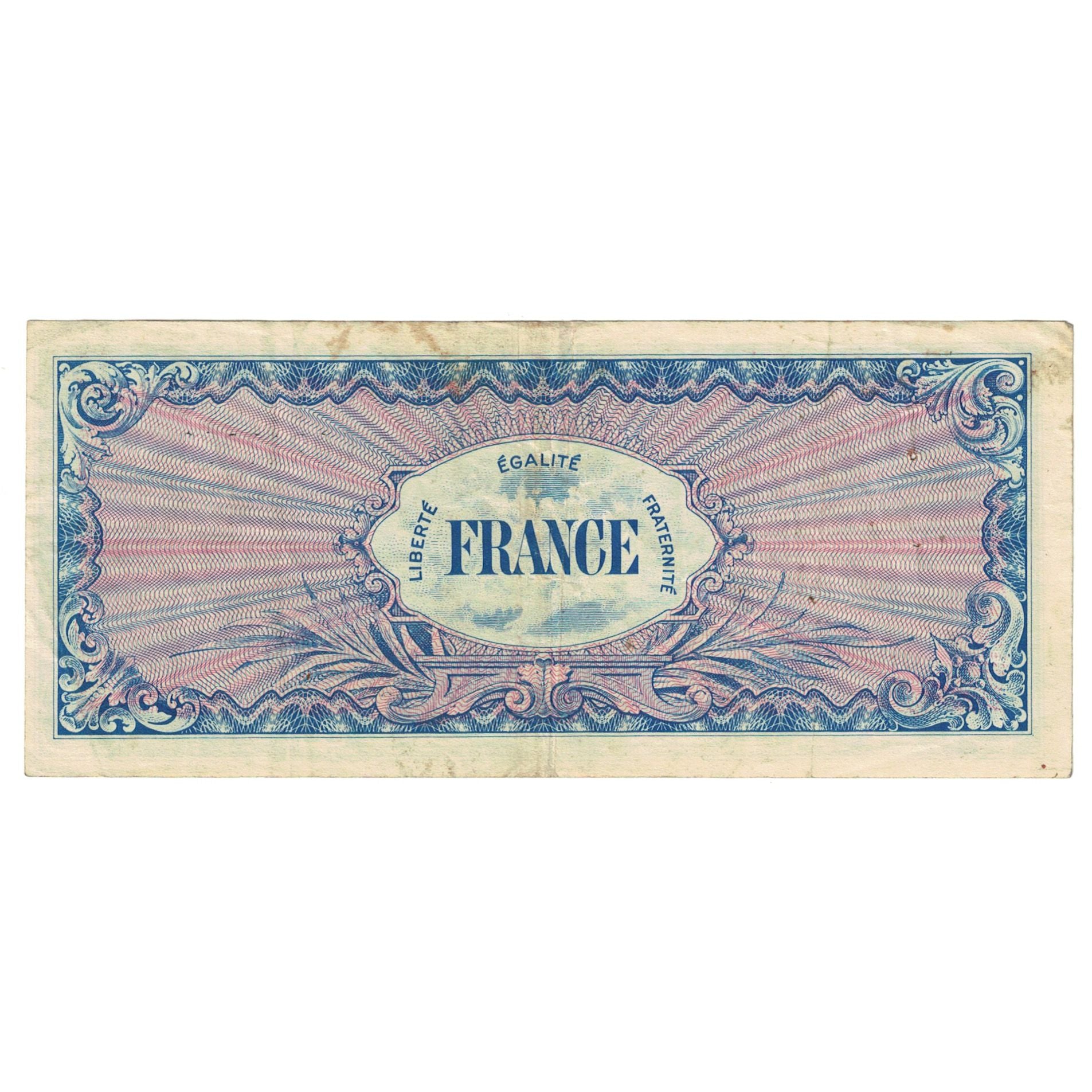 Francia, 100 Francs, Flag/France, 1944, 60242283, BB, Fayette:VF25.1, KM:118b