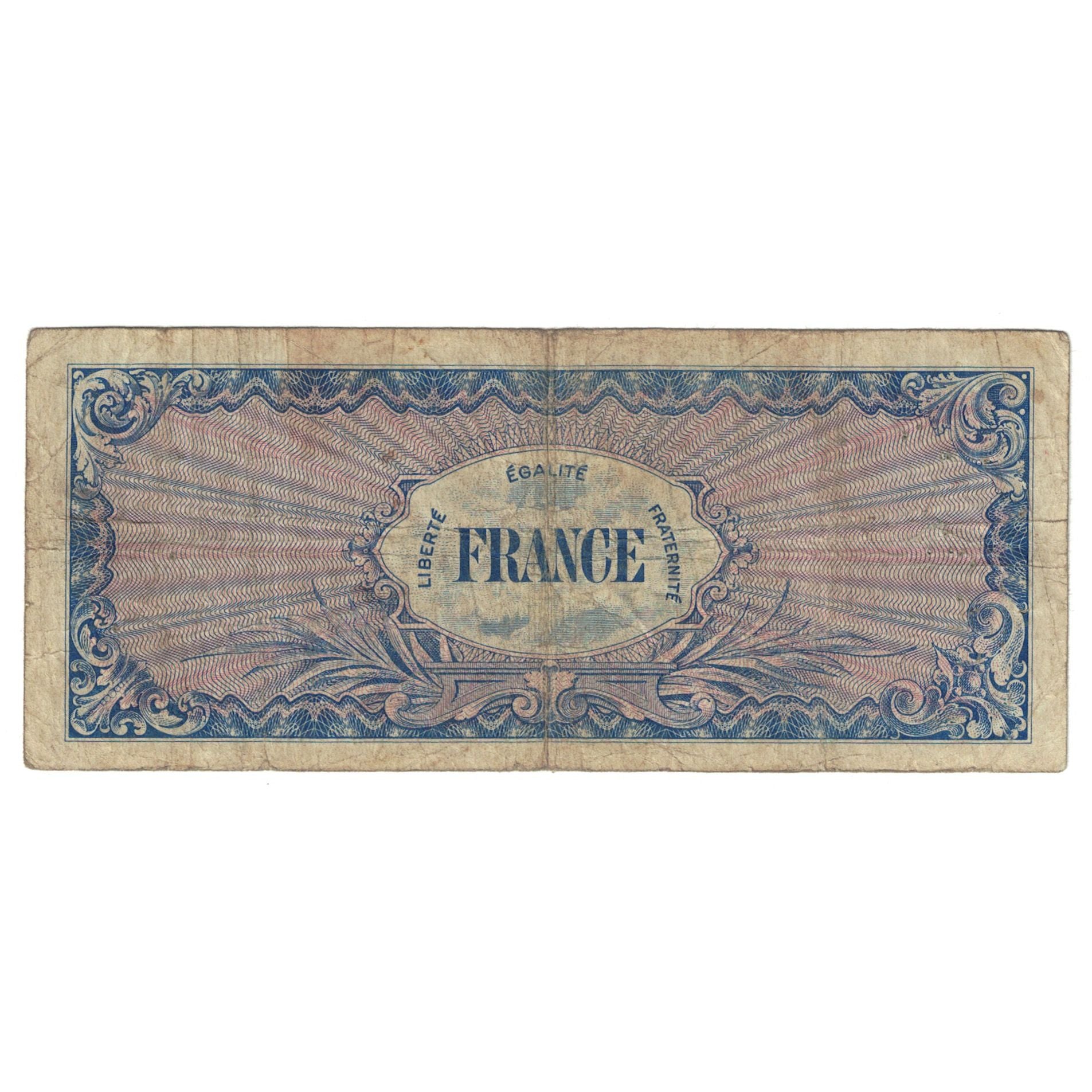 Francja, 100 Francs, Flag/France, 1944, 88330789, VF(20-25), Fayette:VF25.04