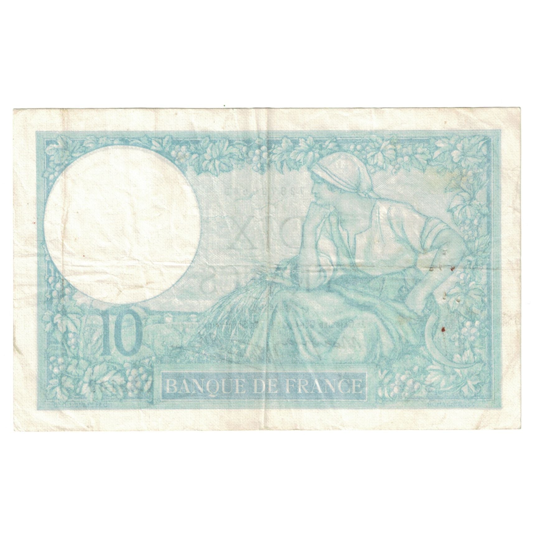 Francia, 10 Francs, Minerve, 1939, V.69149, MBC, Fayette:7.2, KM:84
