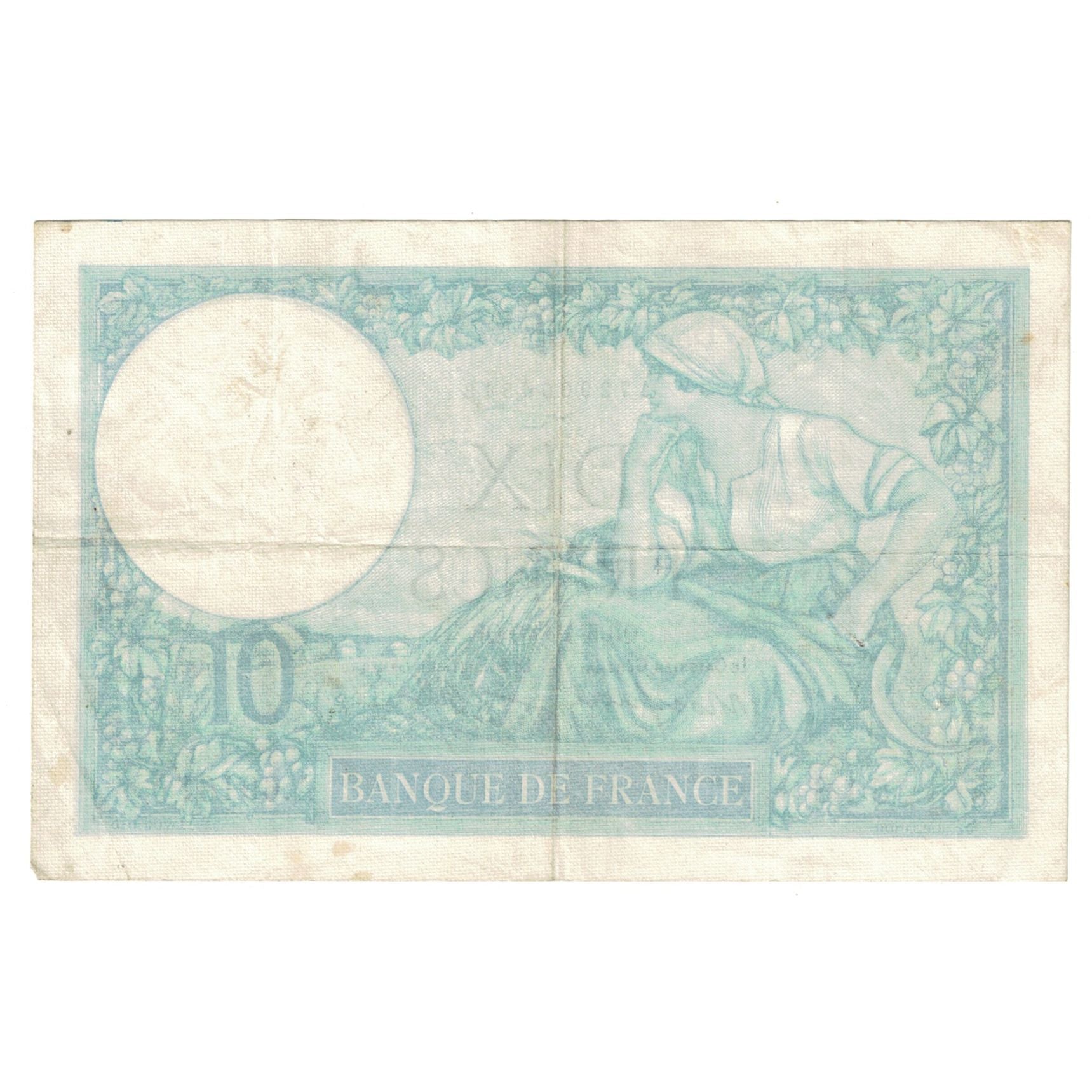 Francja, 10 Francs, Minerve, 1939, A.69161, EF(40-45), Fayette:7.2, KM:84
