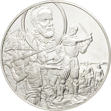 FRANCE, Geography, French Fifth Republic, Medal, MS(60-62), Silver, 38, 25.40