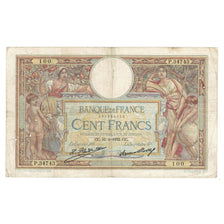 France, 100 Francs, Luc Olivier Merson, 1930, P.34743, TB+, Fayette:24.11