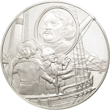 FRANCE, Geography, French Fifth Republic, Medal, MS(60-62), Silver, 38, 19.60