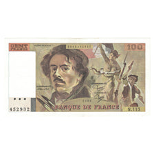 Frankrijk, 100 Francs, Delacroix, 1986, N.115, SPL, Fayette:69.10, KM:154b
