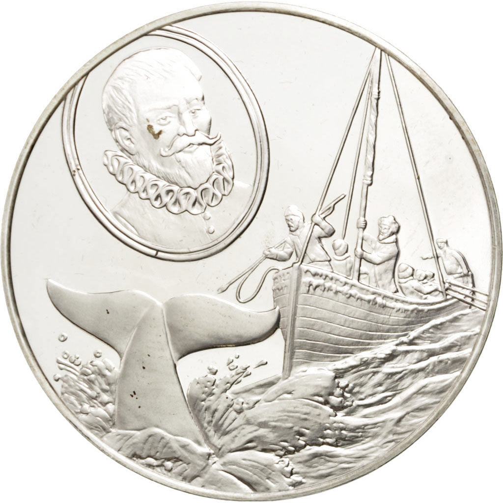 FRANCE, Geography, French Fourth Republic, Medal, MS(60-62), Silver, 38, 19.80