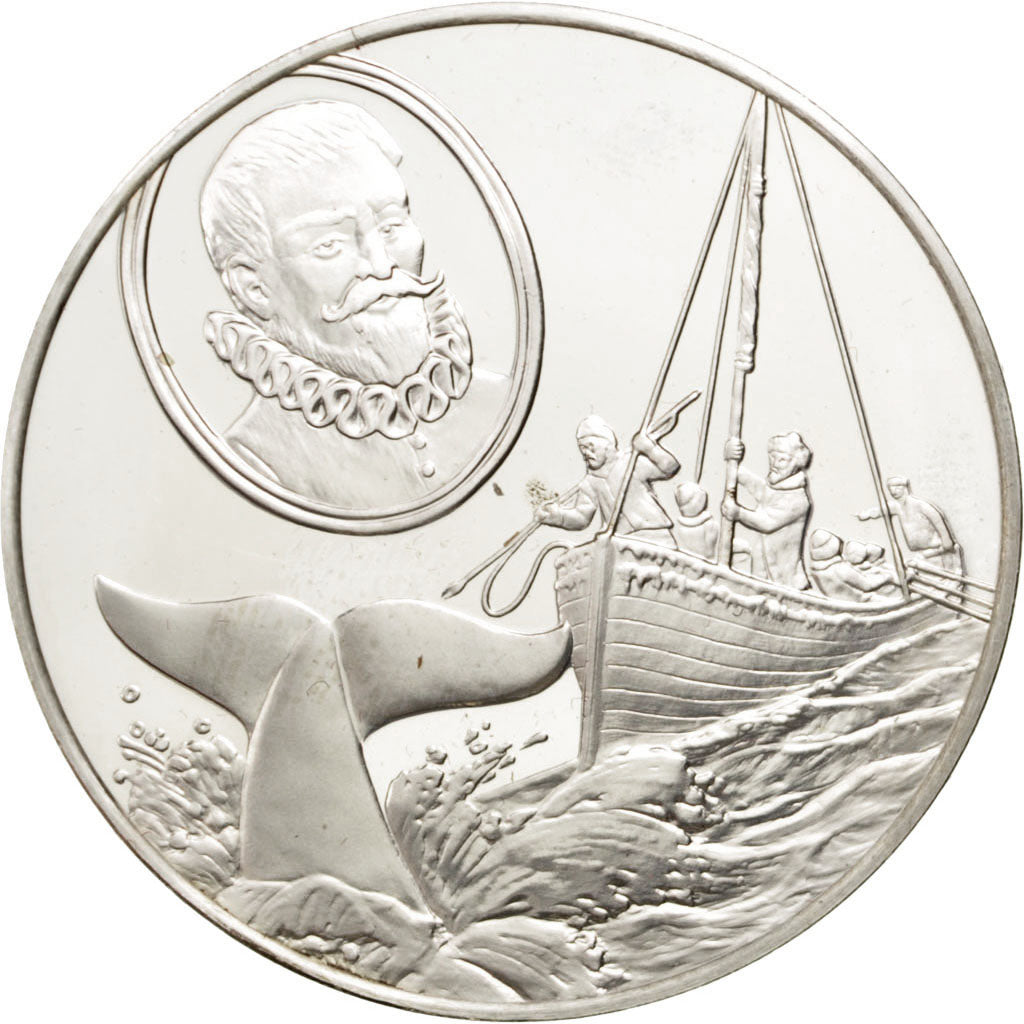 FRANCE, Geography, French Fifth Republic, Medal, MS(60-62), Silver, 38, 20.80