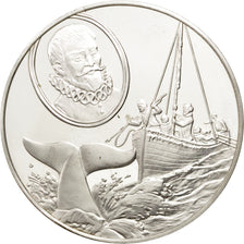FRANCE, Geography, French Fifth Republic, Medal, MS(60-62), Silver, 38, 20.80