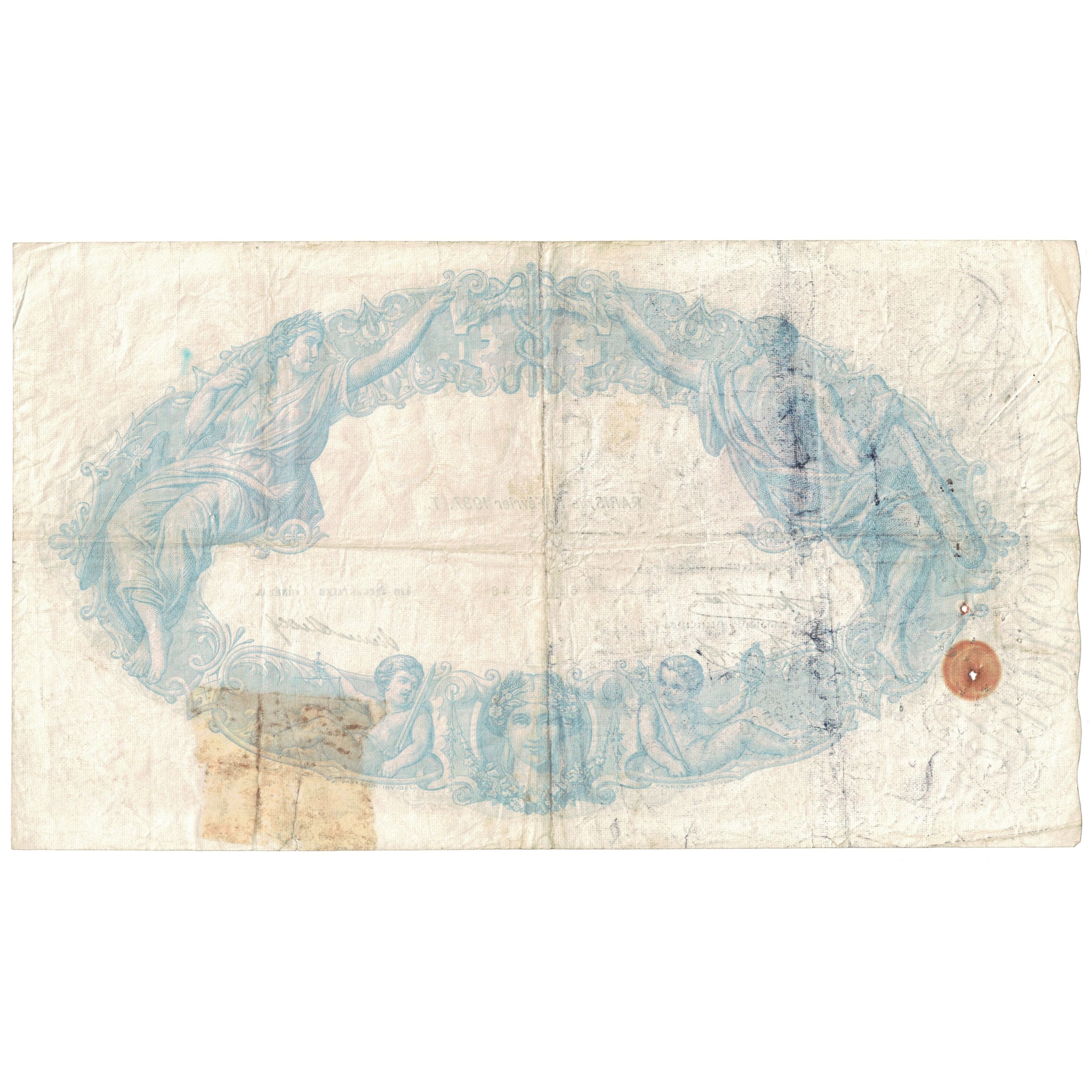 France, 500 Francs, Bleu et Rose, 1937, T.2506, VG(8-10), Fayette:30.38, KM:66m