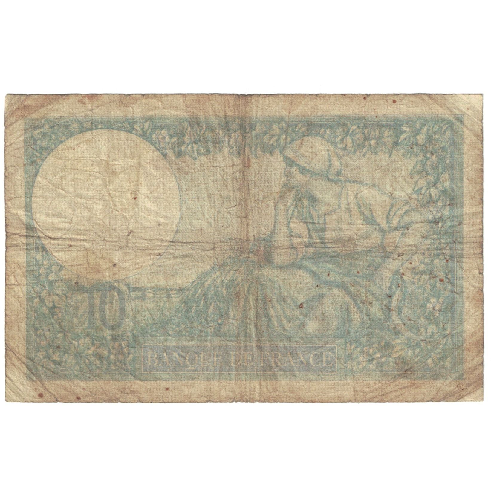 Francja, 10 Francs, Minerve, 1941, C.85066, VG(8-10), Fayette:7.30, KM:84