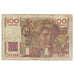 France, 100 Francs, Jeune Paysan, 1952, K.432, AG(1-3), Fayette:28.31, KM:128d