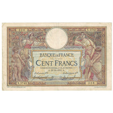 Frankreich, 100 Francs, Luc Olivier Merson, 1916, X.3743, S, Fayette:23.08