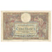France, 100 Francs, Luc Olivier Merson, 1916, C.3492, B, Fayette:23.08, KM:71a