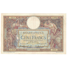 France, 100 Francs, Luc Olivier Merson, 1917, A.4293, TB+, Fayette:23.9, KM:71a