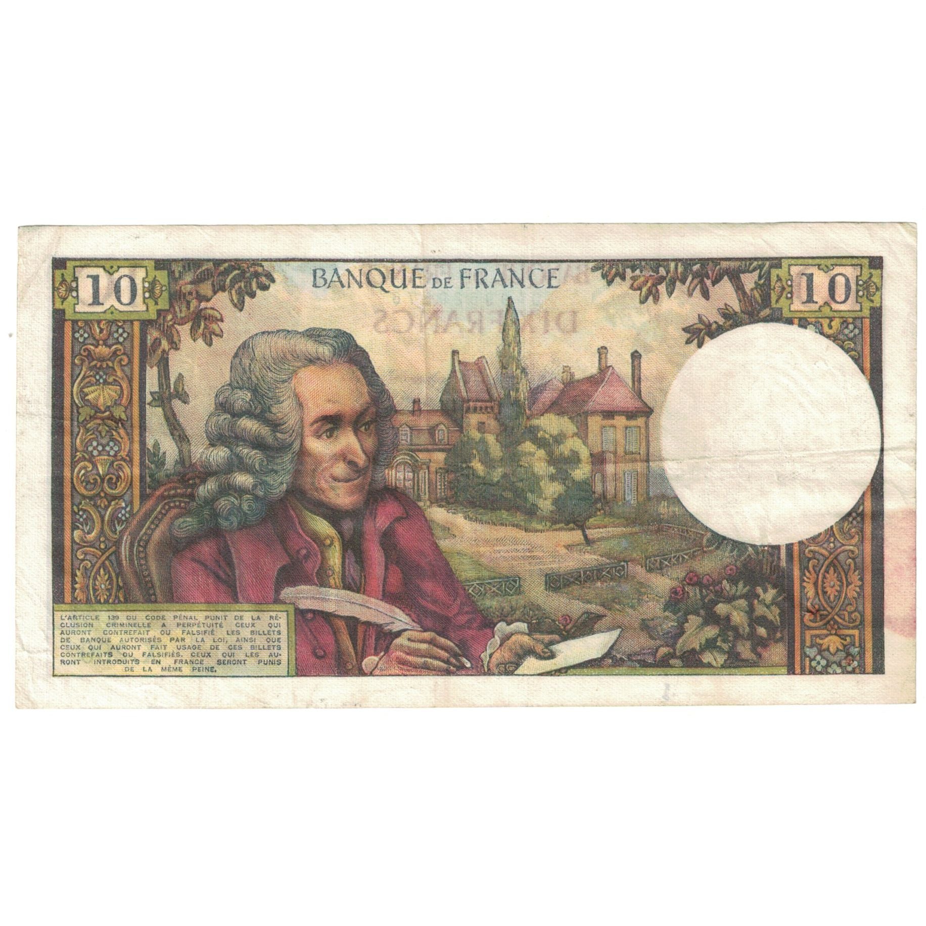 Frankreich, 10 Francs, Voltaire, 1965, X.200, SS, Fayette:62.18, KM:147a
