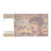 Francia, 20 Francs, Debussy, 1997, Q.057, SC, Fayette:66ter.2, KM:151i