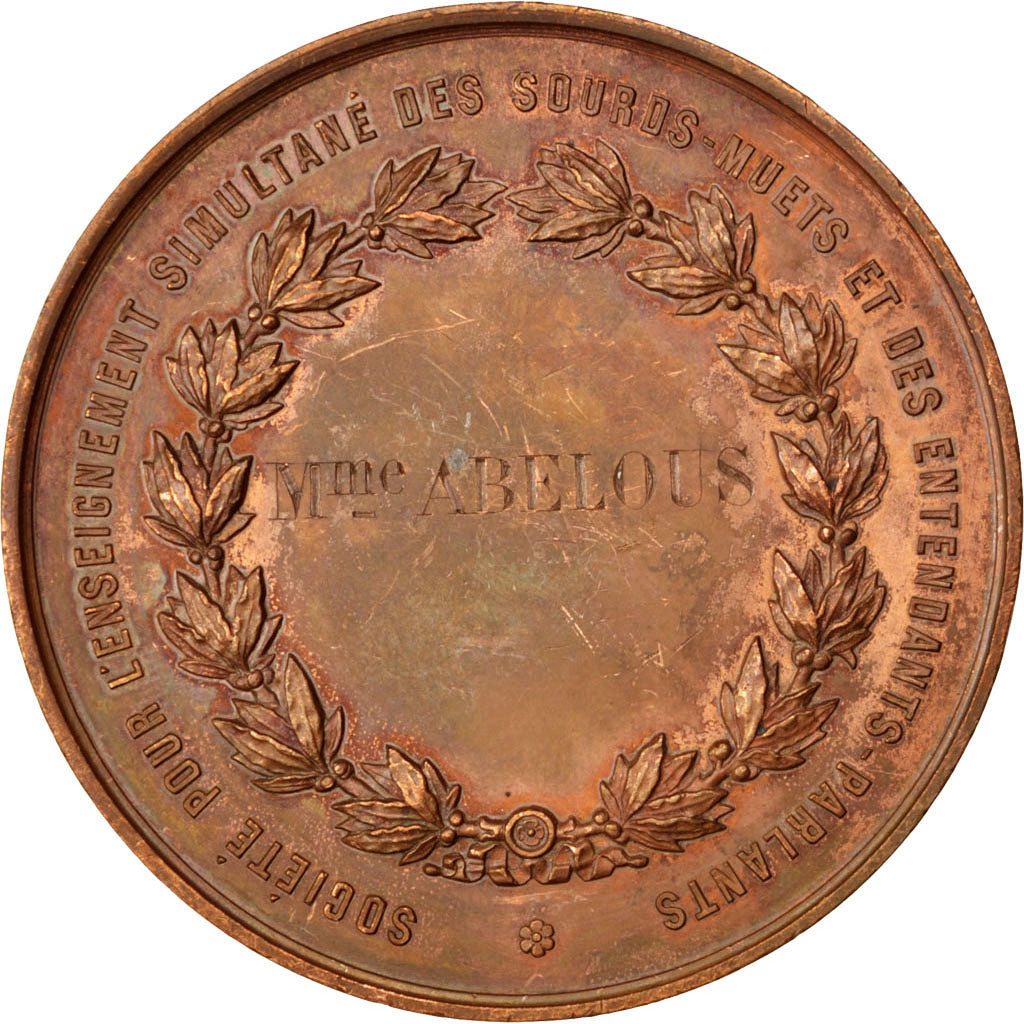 FRANCE, Medicine, French Third Republic, Medal, AU(50-53), Copper, 50, 64.10