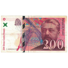 Frankreich, 200 Francs, Eiffel, 1996, L.039, S, Fayette:75.3a, KM:159b