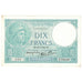 Francja, 10 Francs, Minerve, 1940, P.79336, AU(55-58), Fayette:7.20, KM:84