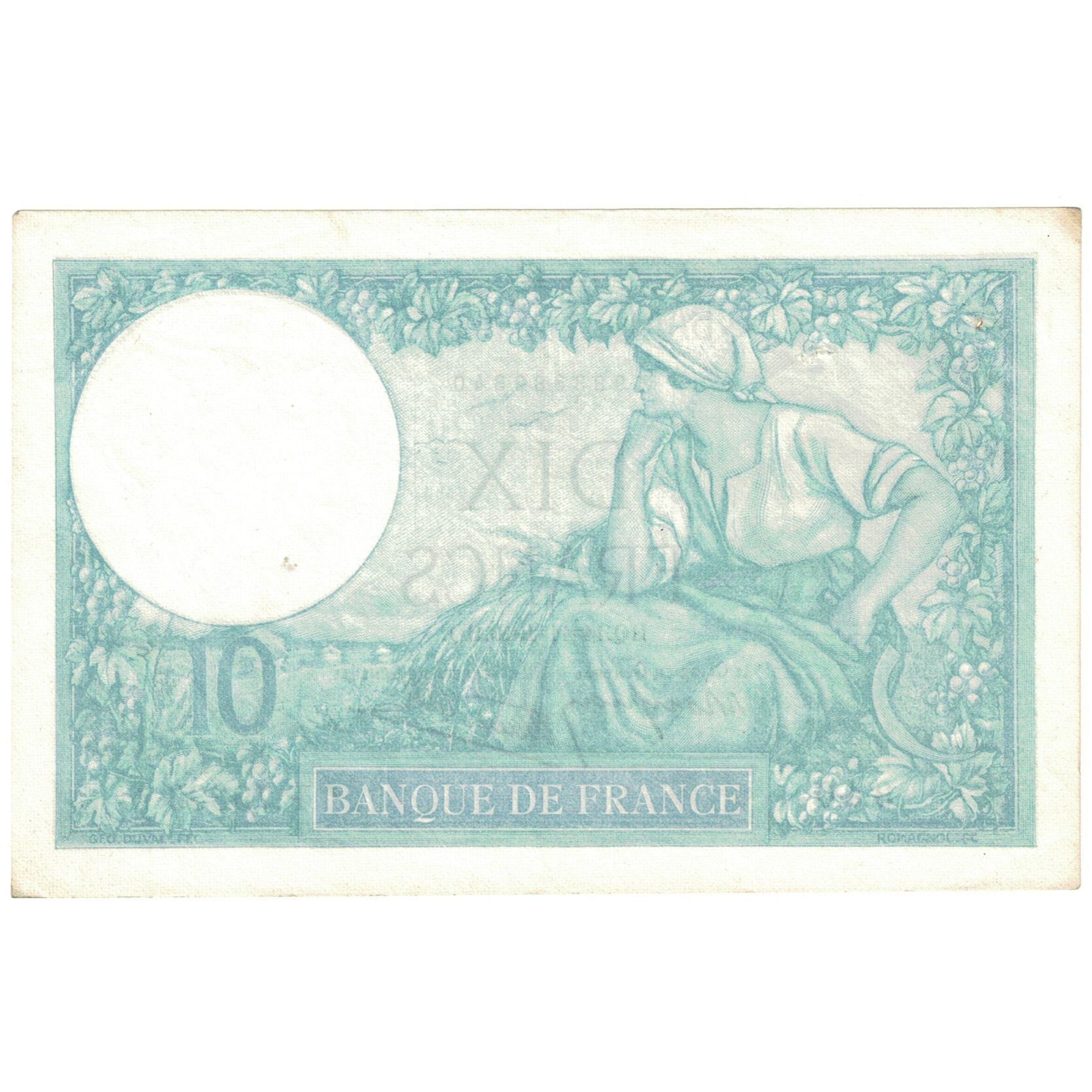 Francia, 10 Francs, Minerve, 1940, P.79336, SPL-, Fayette:7.20, KM:84