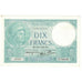 Francia, 10 Francs, Minerve, 1940, P.79336, EBC+, Fayette:7.20, KM:84