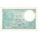 Francja, 10 Francs, Minerve, 1940, P.79336, AU(55-58), Fayette:7.20, KM:84
