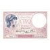 France, 5 Francs, Violet, 1939, Q.61646, UNC(65-70), Fayette:04.07, KM:83