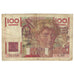 Francja, 100 Francs, Jeune Paysan, 1946, G.135, F(12-15), Fayette:28.11, KM:128a