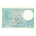 Francia, 10 Francs, Minerve, 1940, V.80619, EBC, Fayette:07.22, KM:84