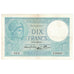 Francia, 10 Francs, Minerve, 1941, X.83400, BB+, Fayette:07.27, KM:84