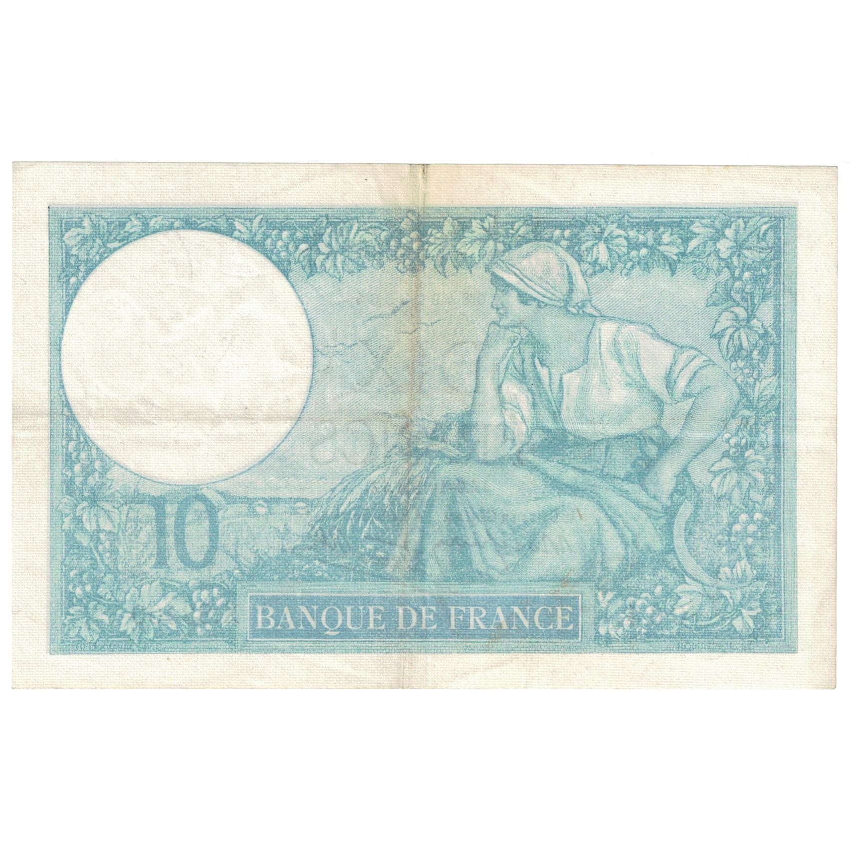 Francia, 10 Francs, Minerve, 1941, X.83400, BB+, Fayette:07.27, KM:84