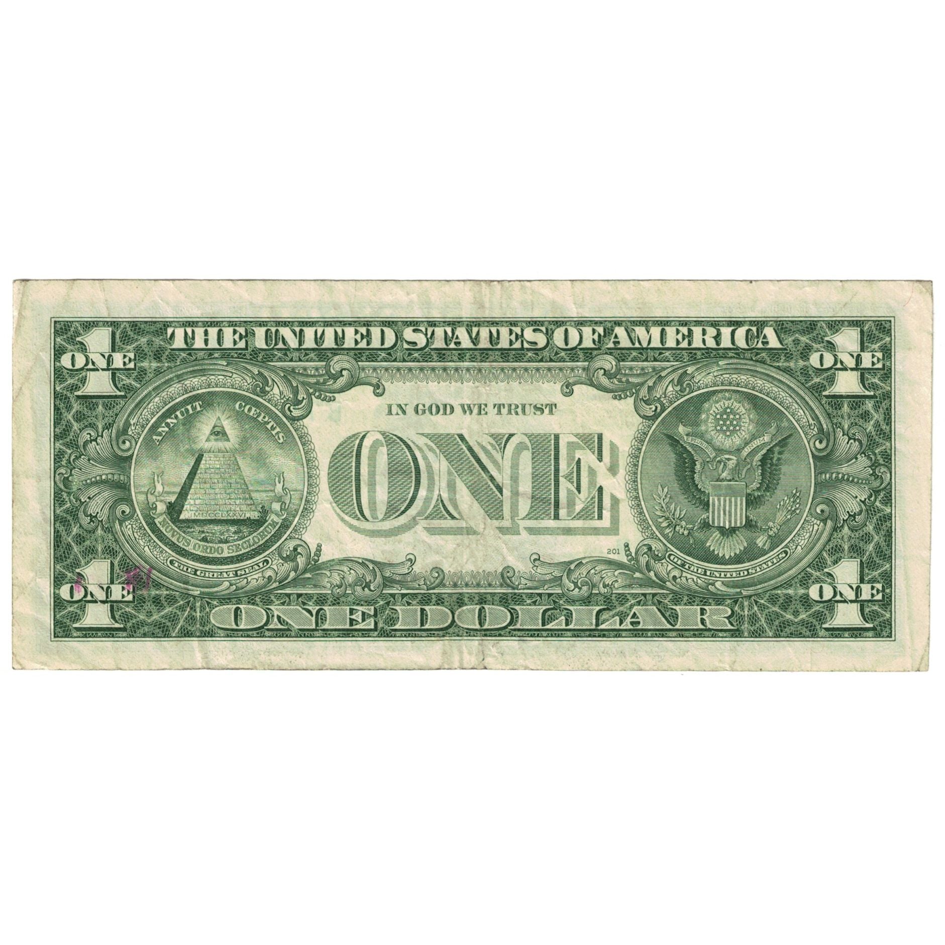 Banknote, United States, One Dollar, 1985, Undated (1985), KM:3701, EF(40-45)