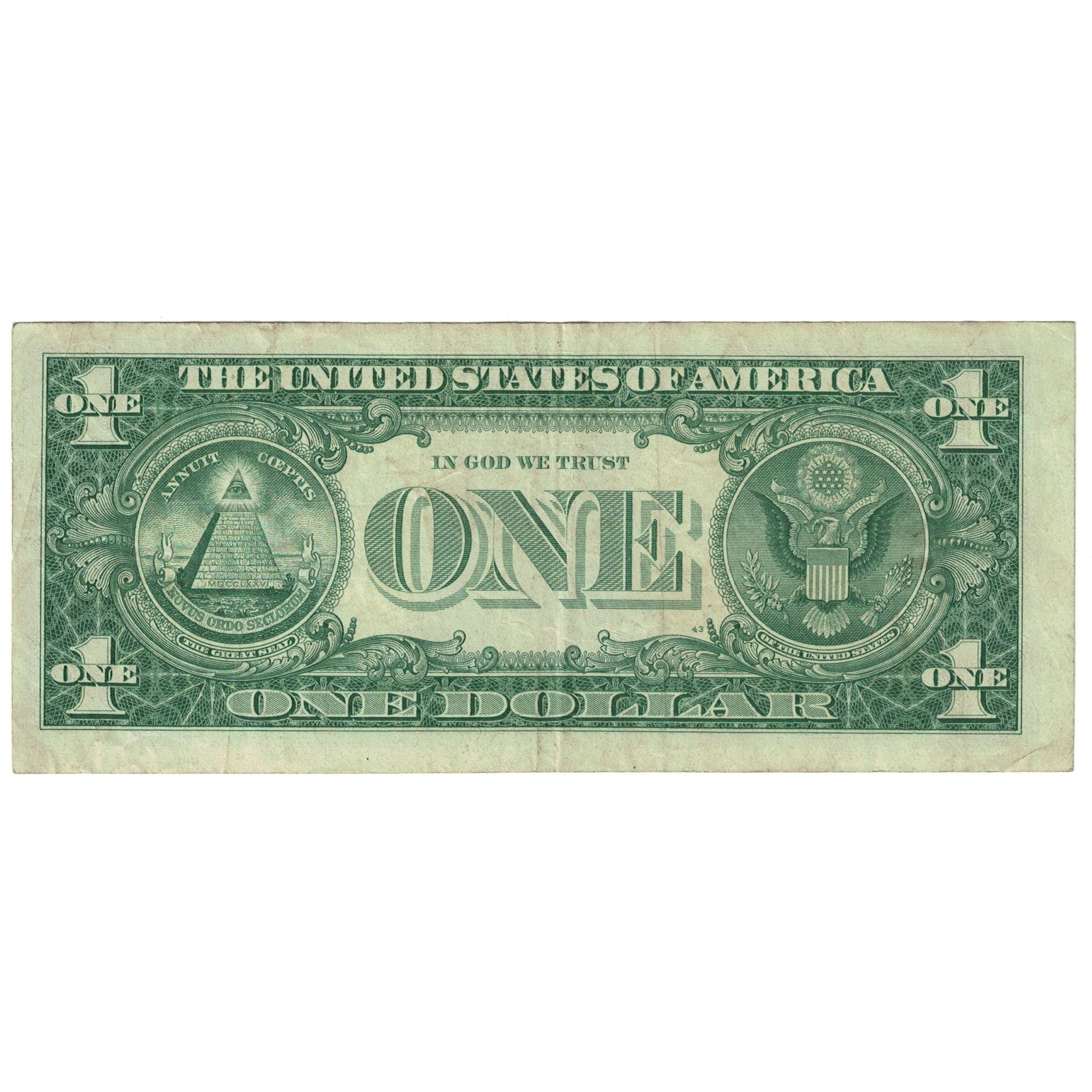 Banknote, United States, One Dollar, 1957, KM:1462, EF(40-45)