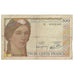 France, 300 Francs, Serveau, Undated (1938), O.322.430, VG(8-10), Fayette:29.01