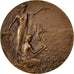 Francia, Medal, French Third Republic, Sports & leisure, 1908, Marey, EBC