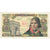 França, 100 Nouveaux Francs on 10,000 Francs, 1955-1959 Overprinted with